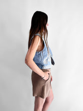 Cargar imagen en el visor de la galería, Bermudas line blend - Café