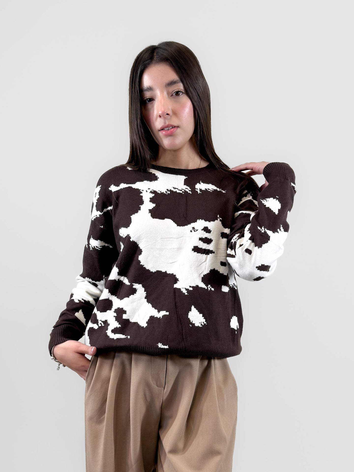 Sueter punto cowboy - Chocolate