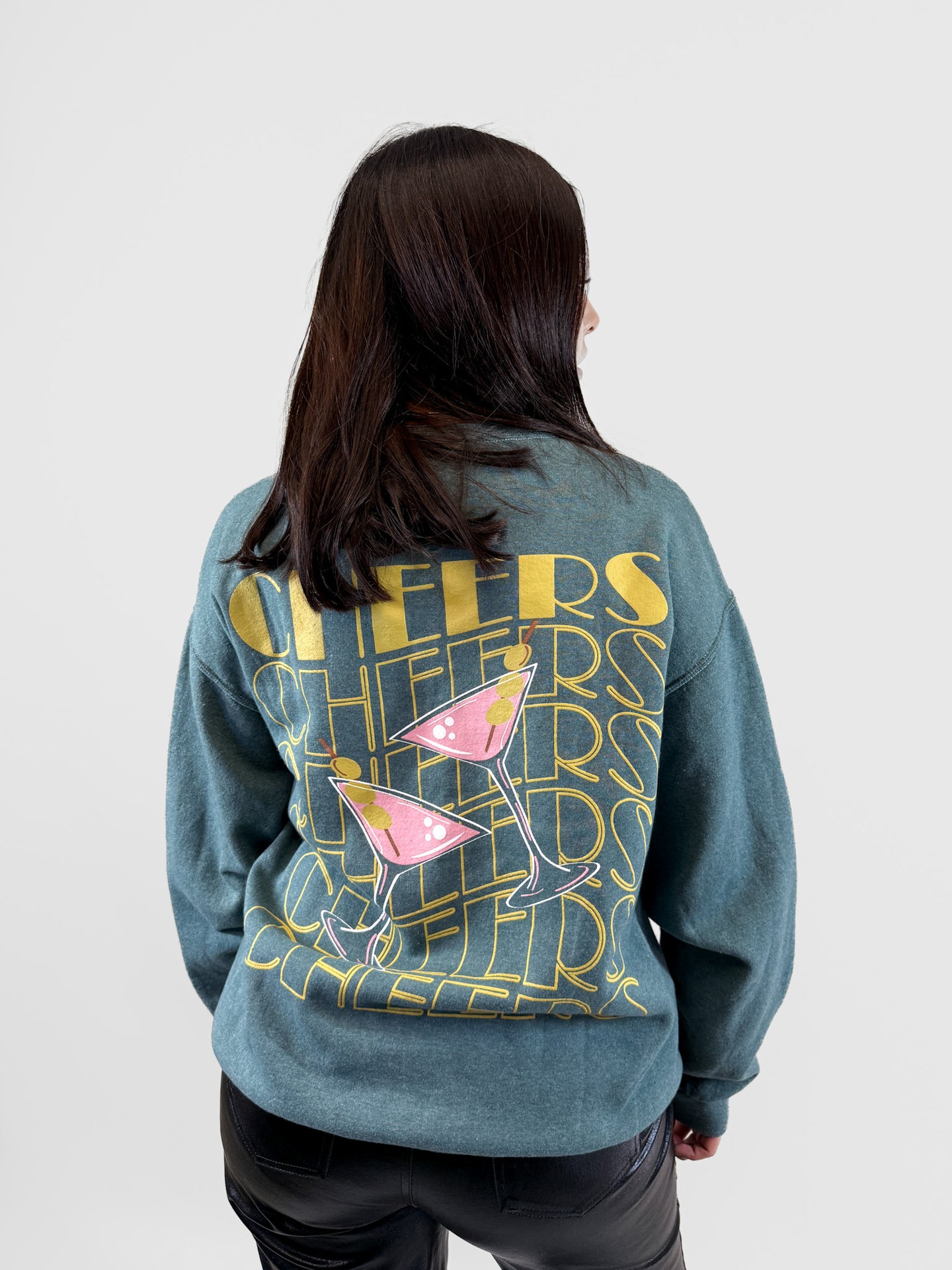 Sudadera grafica cheers