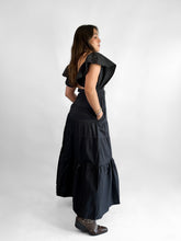 Cargar imagen en el visor de la galería, Maxi vestido olanes manga ruffle
