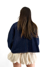 Cargar imagen en el visor de la galería, Chaqueta denim con cuello pana
